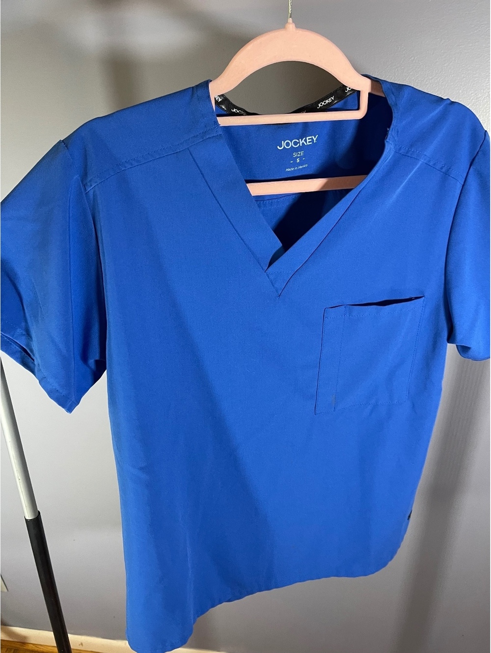 Jockey Women's Blue Scrub Top Size Small